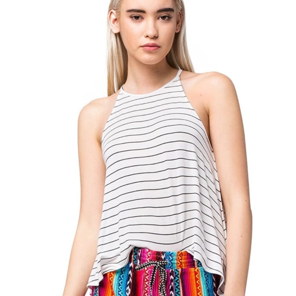 Rip Curl Junior's Line Em Up Halter Tank